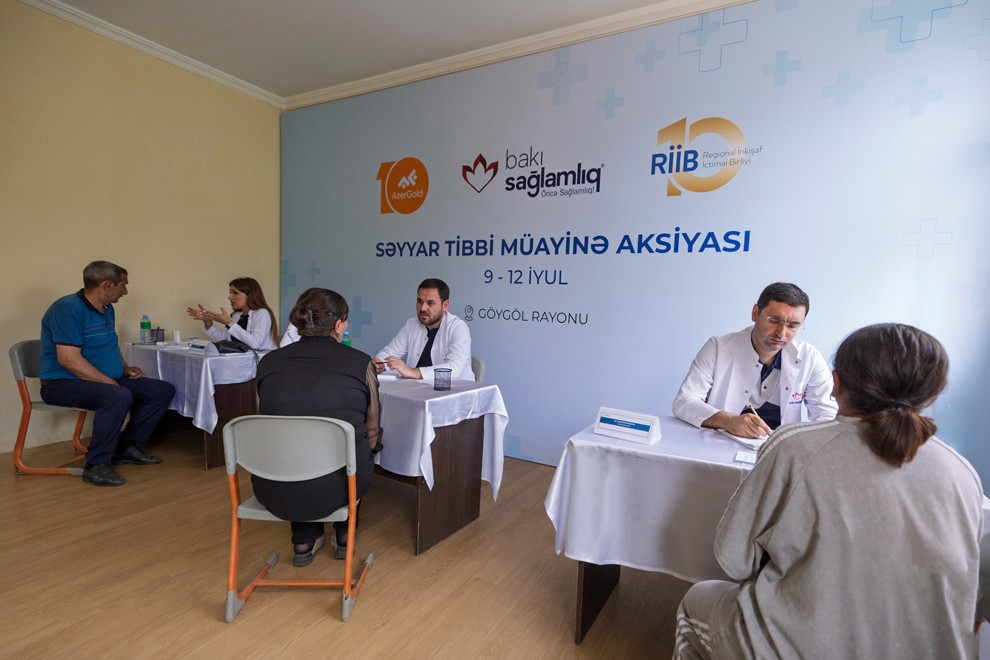 “AzerGold”un təşkilatçılığı ilə Göygöldə səyyar tibbi müayinə aksiyası keçirilib - FOTO/VİDEO